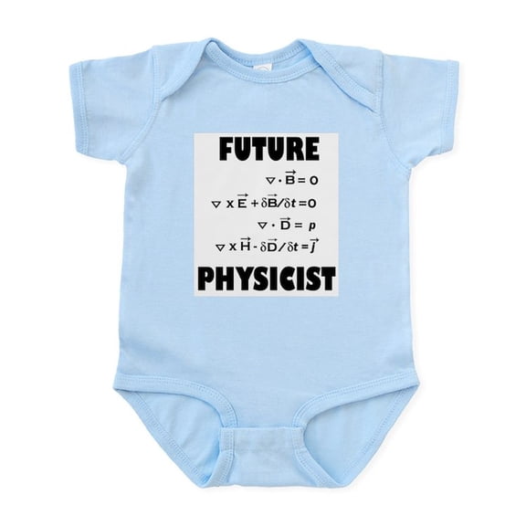 CafePress - Future Physicist Infant Creeper - Baby Light Bodysuit, Size Newborn - 24 Months