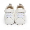 thumbnail image 5 of RVROVIC Baby Shoes Infant Boys Girls Sneakers Soft PU Flats 0-18M, 5 of 6