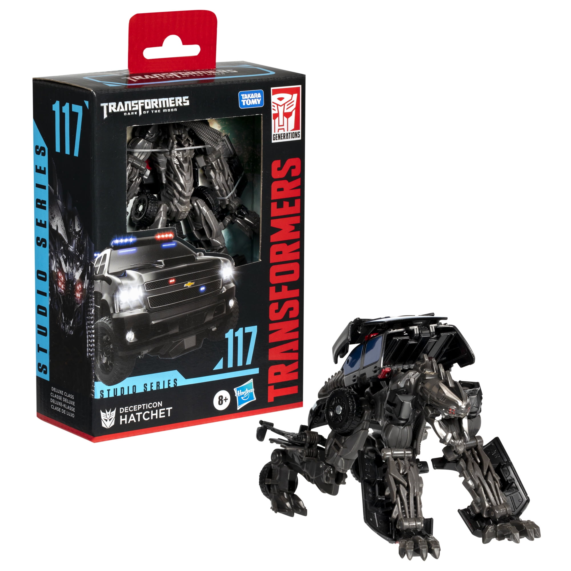 Transformers Studio Series Deluxe Class Dark of the Moon 94 Decepticon Hatchet 4.5” Action Figure