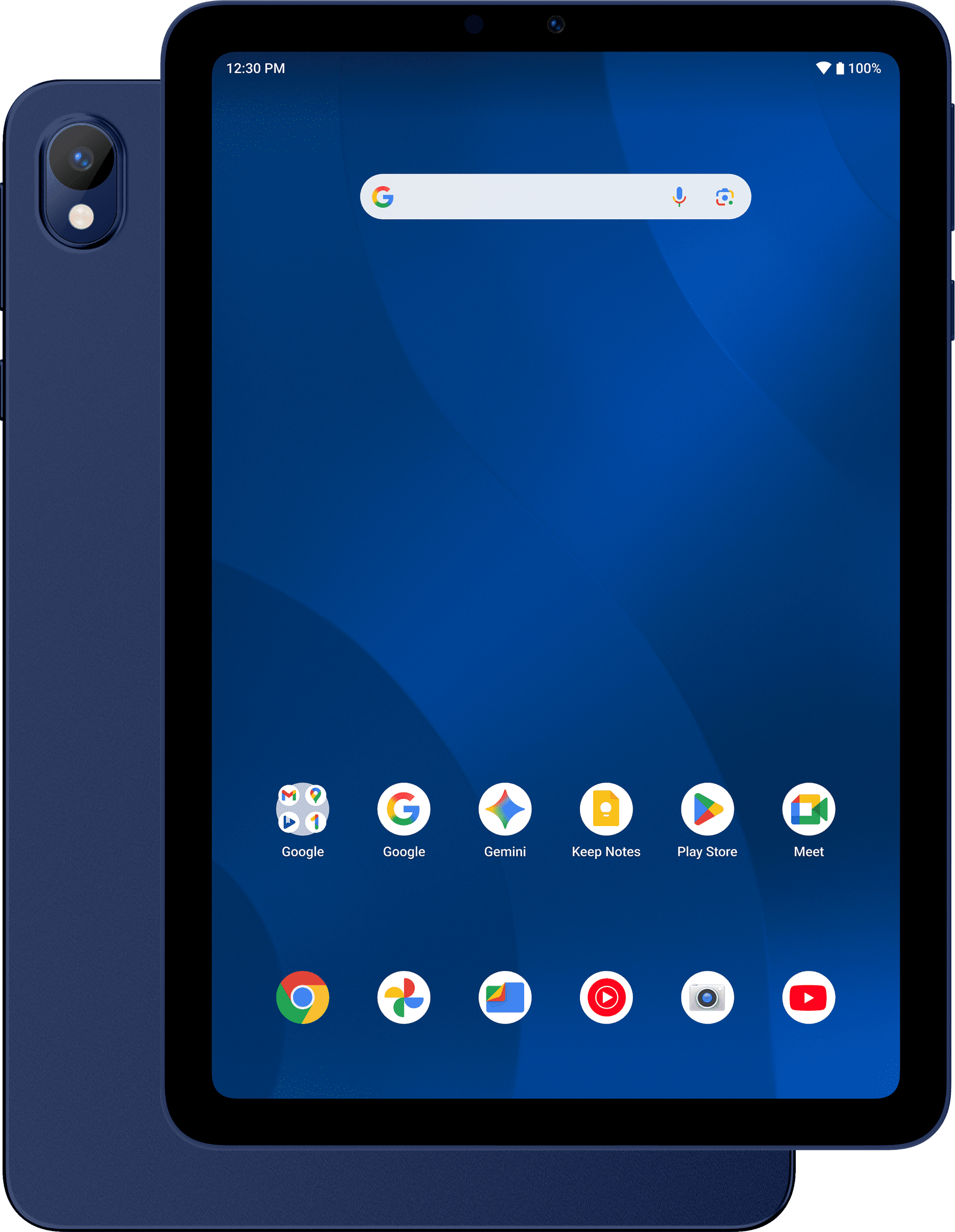 onn 8.1" Core Tablet, 64 GB, Android 16, Blue (2026 Model)