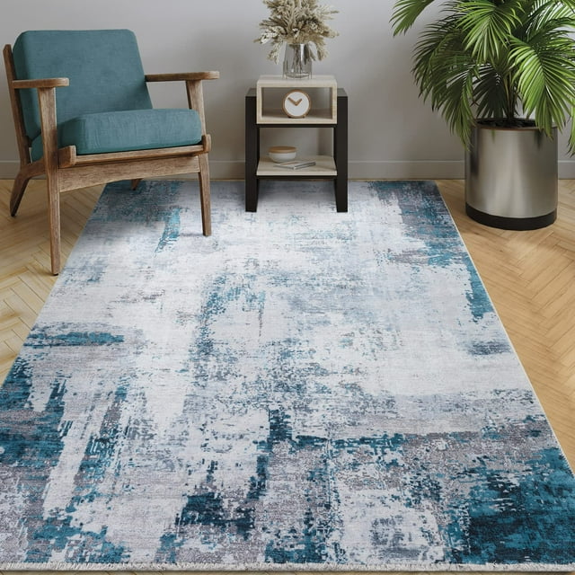BY COCOON Area Rug 5'x7' | Rugs for Living Room Rugs For Bedrooms Area Rugs Washable Rug Tapis Salon Bedroom Rug Tapis Chambre Carpet For Living Room Rug Carpet For Bedroom Carpet (160 Cm x 230 Cm)