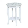Convenience Concepts American Heritage Round Pedestal Accent Table