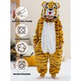 thumbnail image 4 of MICHLEY Baby Sleeping Bag Sack Flannel Wearable Blankets Pajamas 3-12Years, Flannel,Unisex Pajamas, Long Sleeve,Zipper, For Autumn Winter,Suitable Girls And Boys,Warm & Breathable, 4 of 7