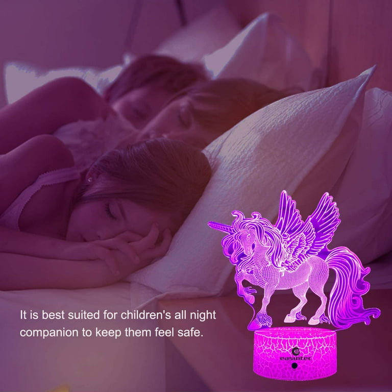YSTIAN Unicorn Gifts Night Lights for Kids with Remote Smart