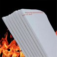 thumbnail image 4 of 8 Pieces High Temperature Gasket Paper, White Ceramic Fiber Gasket Material Fireproof Insulation Board for Pellet Stove, 4 of 5