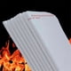 thumbnail image 4 of 8 Pieces High Temperature Gasket Paper, White Ceramic Fiber Gasket Material Fireproof Insulation Board for Pellet Stove, 4 of 5