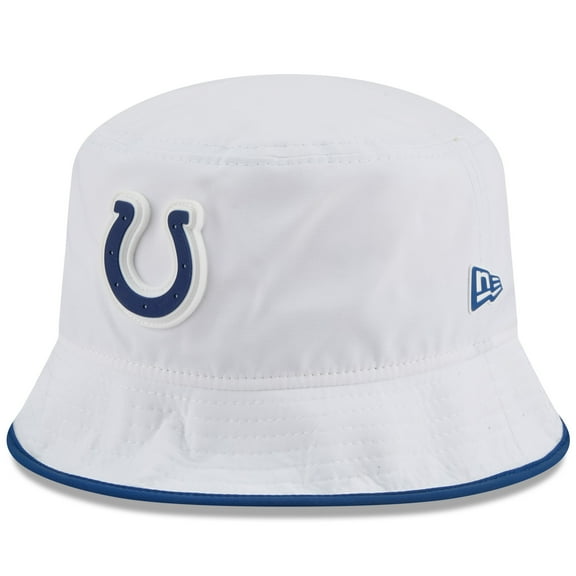 Men's New Era  White Indianapolis Colts 2025 NFL Training Camp Stretch Bucket Hat