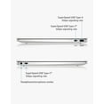 thumbnail image 5 of HP Chromebook 14 Laptop, Intel Celeron N4020, 4 GB RAM, 32 GB eMMC, 14” HD Micro-Edge Display, Chrome OS, Thin & Portable, 4K Graphics, Snow White Keyboard (14a-na0023nr, 2021, Ceramic White), 5 of 8