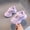 Purple, variant on NEW Kids Cartoon Bear Sneakers Fashion Trend Sports Shoes Baby Casual All-match Walking Shoes Non Slip Running Shoes
