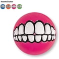 thumbnail image 2 of Pelota Sonrisa Chica Hueco Suave Juguete Perro KONG RZGR01, 2 of 3