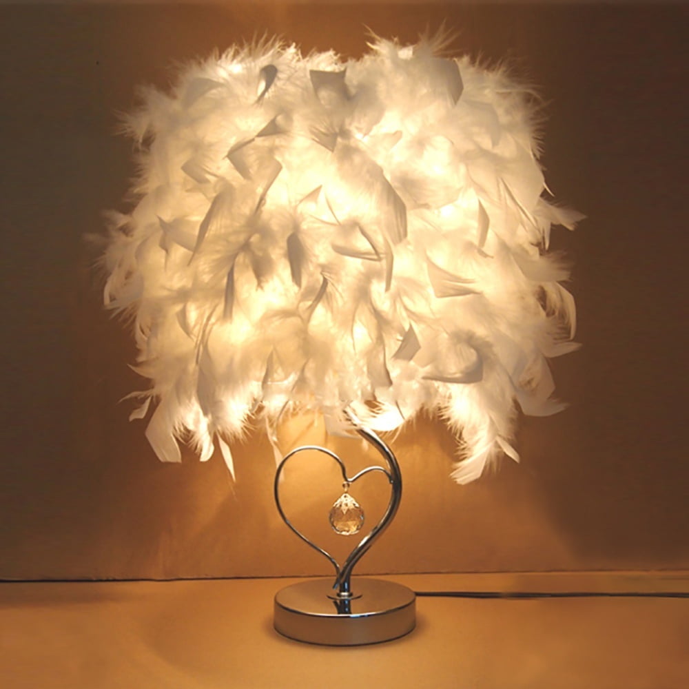 feather desk lamp