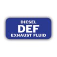 thumbnail image 2 of DEF Diesel Exhaust Fluid Sticker Die Cut Vinyl 4.00 X 1.86 Inches 2 of 5