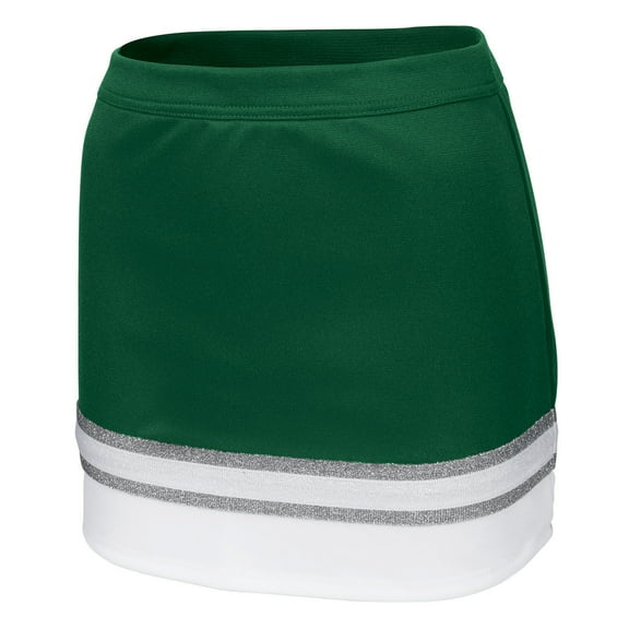 Ion Cheer League Celebration Skirt – Girls’ Cheer Uniform Skirt for Practice, Sideline, Pep Rallies, and Competition (Youth Sizes) (Dark Green, YS)