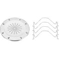 thumbnail image 3 of Grille-pain de Camping Pliable Support Plateau Poreux Grille-Pain pour Extérieur, 3 of 4
