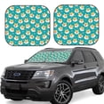 thumbnail image 6 of Kdxio Cute Shiba1 Print 2-Piece Sun Shade Front Windshield - Foldable Car Front Window Sunshades For Most Sedans Suv Truck, 6 of 6
