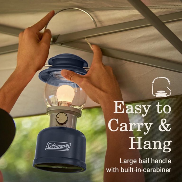 Coleman Classic 500 Lumens LED Lantern, Blue Nights - Walmart.com