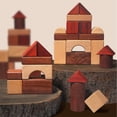 thumbnail image 4 of segolike Wooden Building Blocks Geometry Blocks Toys Motor Skill Develop Stacking Bricks 32x31.5x5cm, 4 of 9