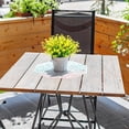 thumbnail image 5 of RECUTMS 8 Bundles Artificial Fake Flowers,Faux Outdoor Plastic Plants UV Resistant Shrubs Fake Plants Indoor Decorations(Yellow), 5 of 8