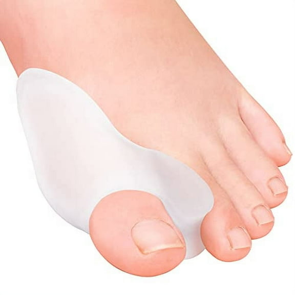 Menody Pack of 12 Bunion Cushions and Protectors, Bunion Pad with Gel Shield, Bunion Corrector with Separator for Big Toe, Bunion Shield for Pain Relief from Big Toe Joint, Bunion Pain, Pressure