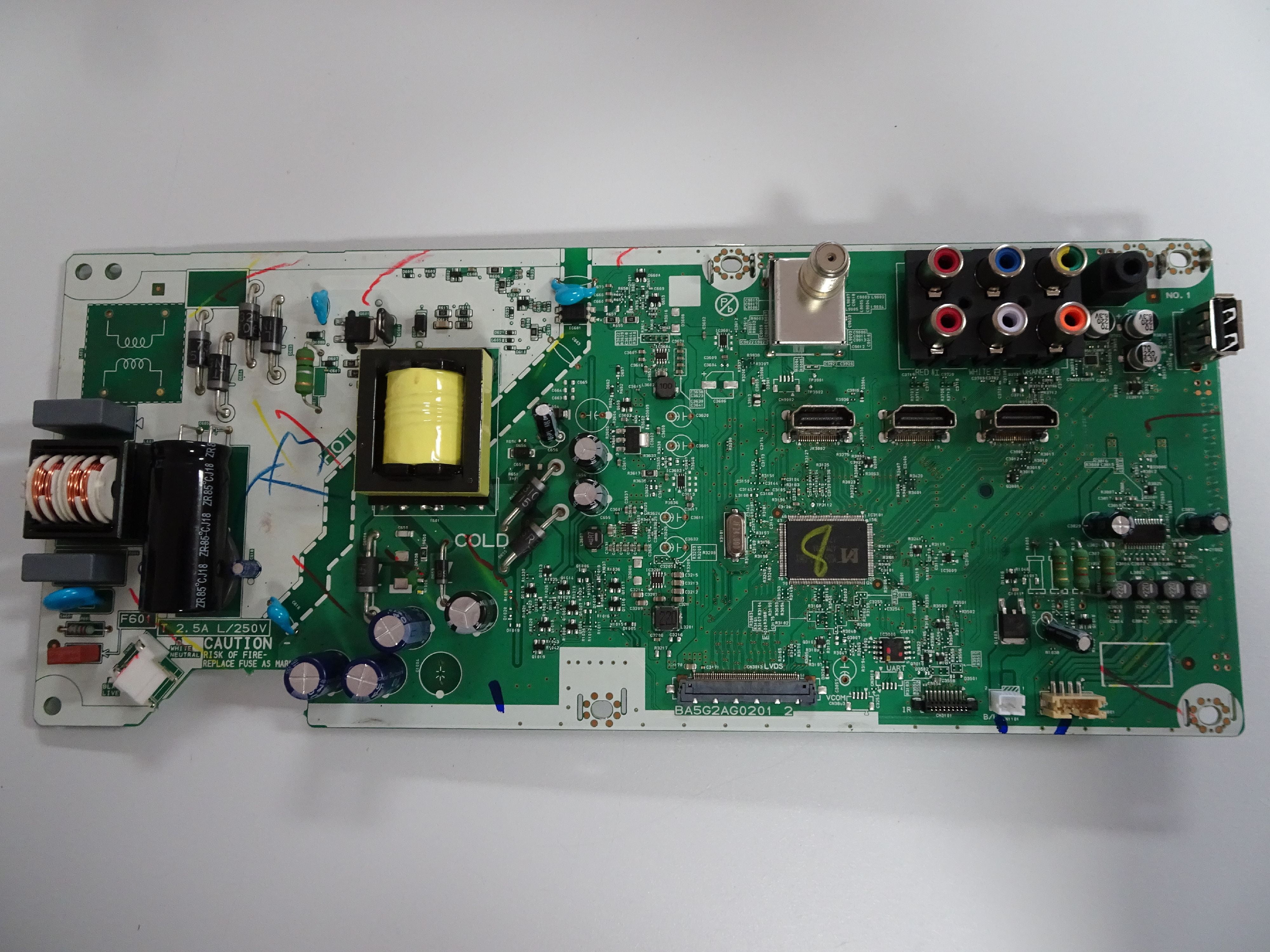 Sanyo FW40D36F ME5 Main Board (BA5G2AG0201 2) AYG2AMMA001