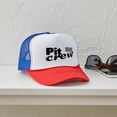 thumbnail image 4 of CafePress - Pit Crew Racing Flag - Trucker Hat - Polyester Foam Front and Nylon Mesh Weave Back, 4 of 10