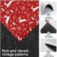 thumbnail image 3 of Red Christmas Reindeer and Snowflake Pattern Kitchen Rugs Sets Of 3,Kitchen Runner Rugs Non Skid Washable,Decorative Kitchen Floor Mats for Kitchen,Sink,Laundry,17"x30"+ 17"x47" + 17"x59", 3 of 6