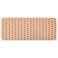 thumbnail image 1 of Fox Kitchen Mat, Forest Fauna and Flora with Foxes Nature Leaf and Mushrooms Pattern, Plush Decorative Kitchen Mat with Non Slip Backing, 47" X 19", Apple Green Orange Brown, by Ambesonne, 1 of 1