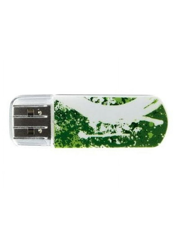 Verbatim Store 'n' Go Mini USB Drive Graffiti Edition - USB flash drive - 8 GB - USB 2.0 - green