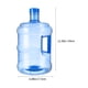 thumbnail image 5 of BRIGHTFUFU Contenedor de agua para acampar, tanque de agua para conducir, botella de agua grande para senderismo, almacenamiento de agua, 2 uds., 5 of 8