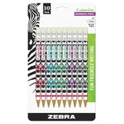 Zebra Cadoozles Mechanical Pencil, 10pk