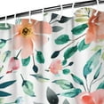 thumbnail image 4 of Waterproof Pioneer Shower Curtain 72x84 Inch Polyester Unique Cute Floral Shower Curtain for Bathroom Hotel Home Decor with 12 Plastic Hooks, 4 of 5