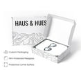 thumbnail image 4 of HAUS AND HUES New York City Wall Art Black and White NYC Wall Art New York City Skyline Print NYC Art Print Black and White Poster Posters for Room Aesthetic Girls | BLACK FRAMED 12” x 16”, 4 of 6