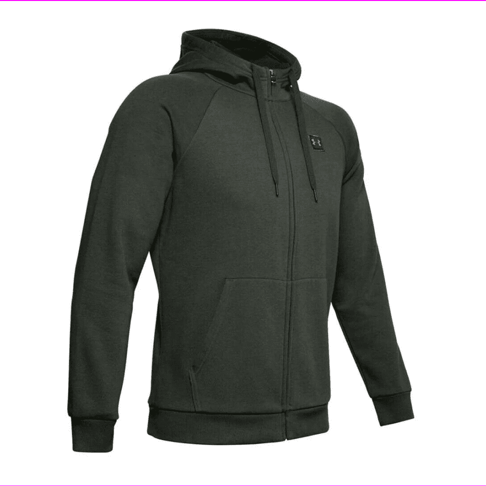 under armour rival fleece hoodie green