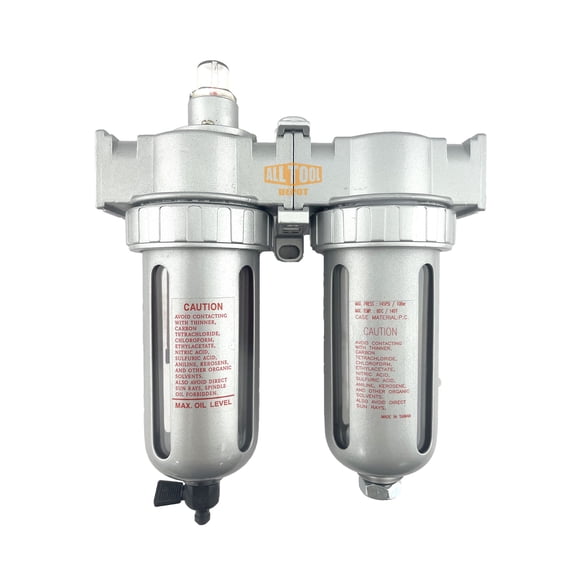 1/2" NPT MID FLOW 2 Stages Coalescing Filter Desiccant Dryer System