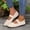 White, variant on YOUYEDIAN Flat Shoes for Women Dress Non Slip Slip on Loafers Spring Summer Business Walking Shoes Casual Closed Toe Orthopedic Shoes (White)
