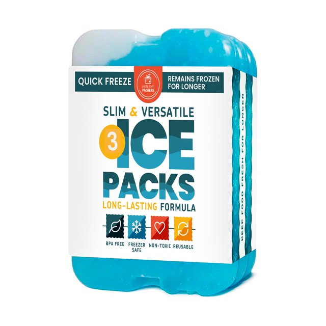 Ice Packs Healthy Packers Original Cool Pack (paquete de 3)
