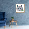 thumbnail image 4 of 3D Pattern Wooden-Puzzle, Adult Children Creative Animal Shaped Jigsaw Puzzle, Irregular Building Block Puzzle Educational Toy, Home Family Artwork Décor, Holiday Birthday Gift Set (A4, Panda), 4 of 7