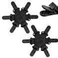 thumbnail image 1 of Naiovety Desenredante de sábanas sin taco y sábanas limpias para secadora, Clips para sombreros de enlace para sábanas de viento limpias Suministros de limpieza para el hogar negro, 1 of 6