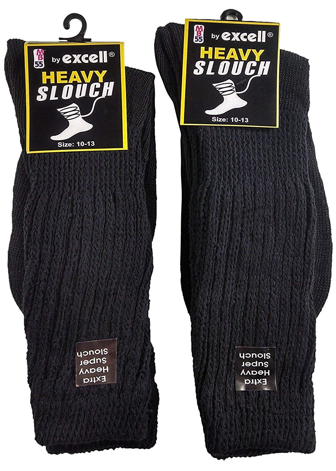SOCKS'NBULK Yacht & Smith Mens Colored Super Slouch Socks Cotton