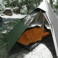 thumbnail image 3 of Multifunction Camping Tent Footprint Bathtub Floor Cloth Waterproof Ground Sheet 200x80cm, 3 of 9