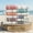 Sand Blue, variant on Casa Platino Oversized Cotton Beach Towels 6 Pack, Quick Dry & Lightweight, Sand Free Towels for Travel, Pool Towels & Outdoor Getaways – Beach Party