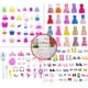 thumbnail image 1 of 131 Uds. Accesorios para muñecas Barbie de 30cm, vestido, pañales, zapatos, bolsa, ropa, collar, conjunto de ropa, 1 of 5