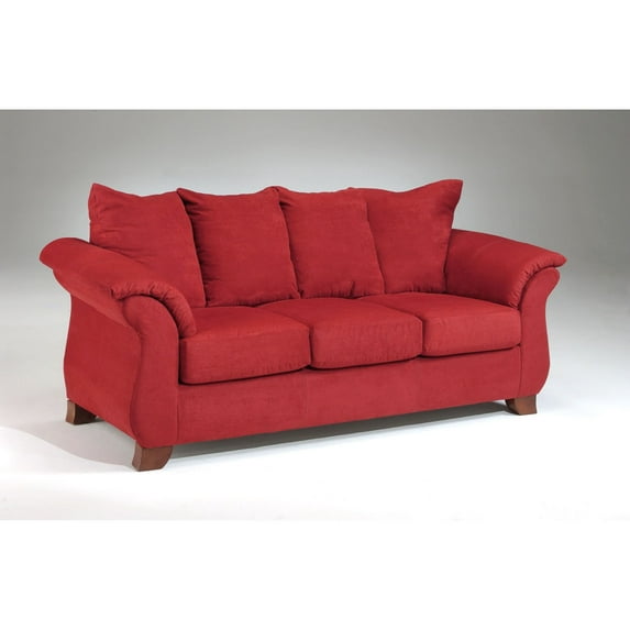 Roundhill Furniture Aruca Sensations Microfiber Pillow Back Sofa