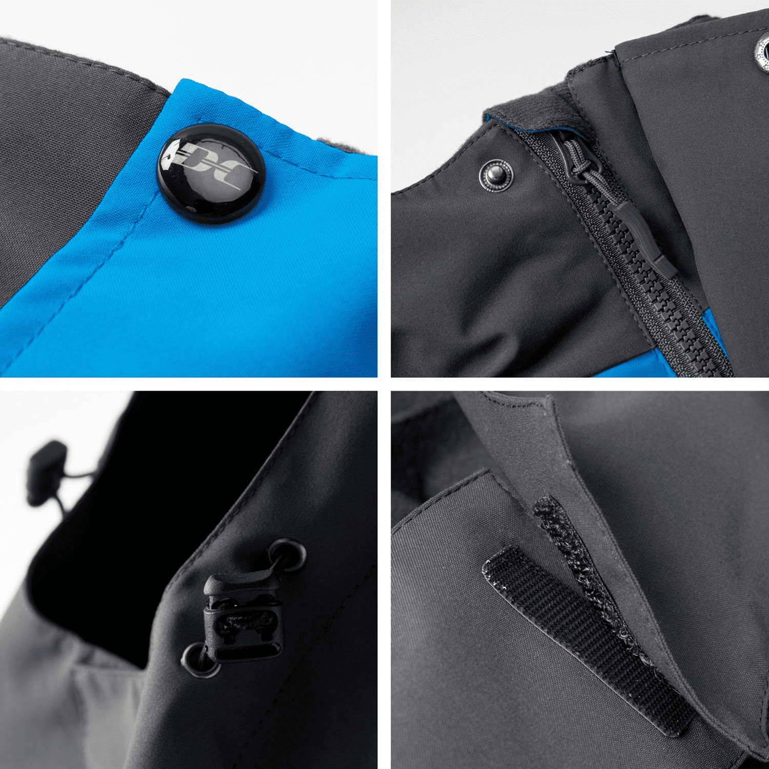 Diamond Candy Men's Hooded Waterproof Jacket Lightweight Rain Jacket Outdoor Casual Sportswear