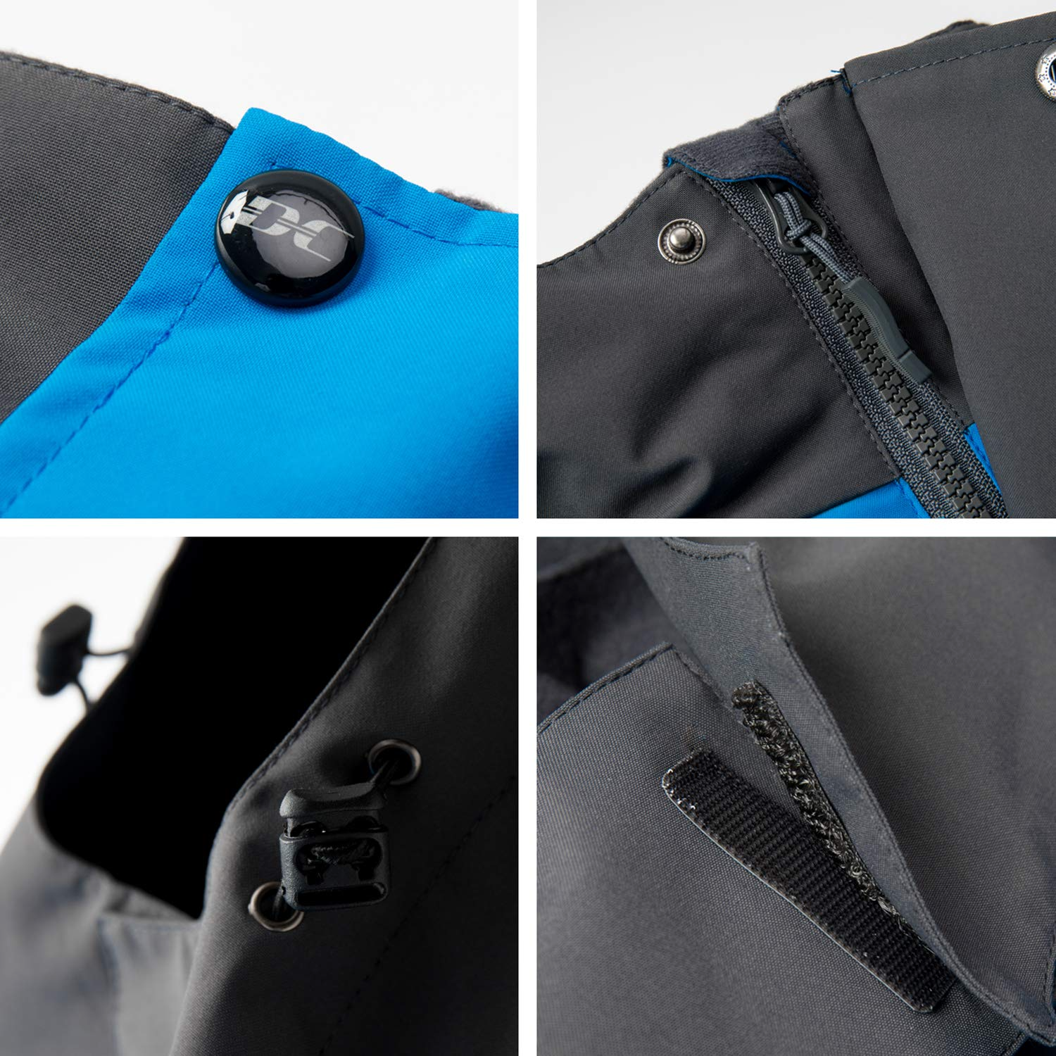 Diamond Candy Men's Waterproof Ski Jacket, Blue photo 3