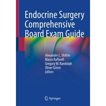 Endocrine Surgery Comprehensive Board Exam Guide, (Paperback)