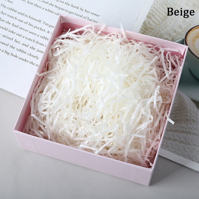 100g Colorful Raffia Shredded Paper Candy Boxes DIY Gift Box Filling Material Tissue Party Gift Packaging Filler Decor