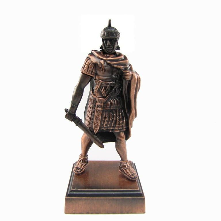 Bronze Metal Roman Gladiator w/ Warrior Mask Pencil Sharpener Bronze Metal Roman Gladiator w/ Warrior Mask Pencil Sharpener