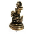 thumbnail image 4 of athizay 12 CM Height Saraswati Goddess Brass Idol Antique Finish Idol for Home|Office God Idols || Goddess of Knowledge and Wisdom || Diwali fervour Idol, 4 of 5