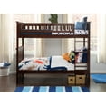 thumbnail image 6 of AFI Columbia Twin over Twin Bunk Bed with USB Charger, Walnut, 6 of 6